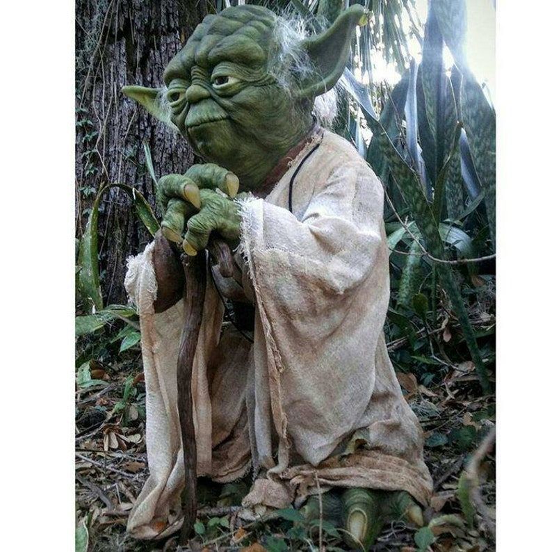 Lifesize Yoda Statue