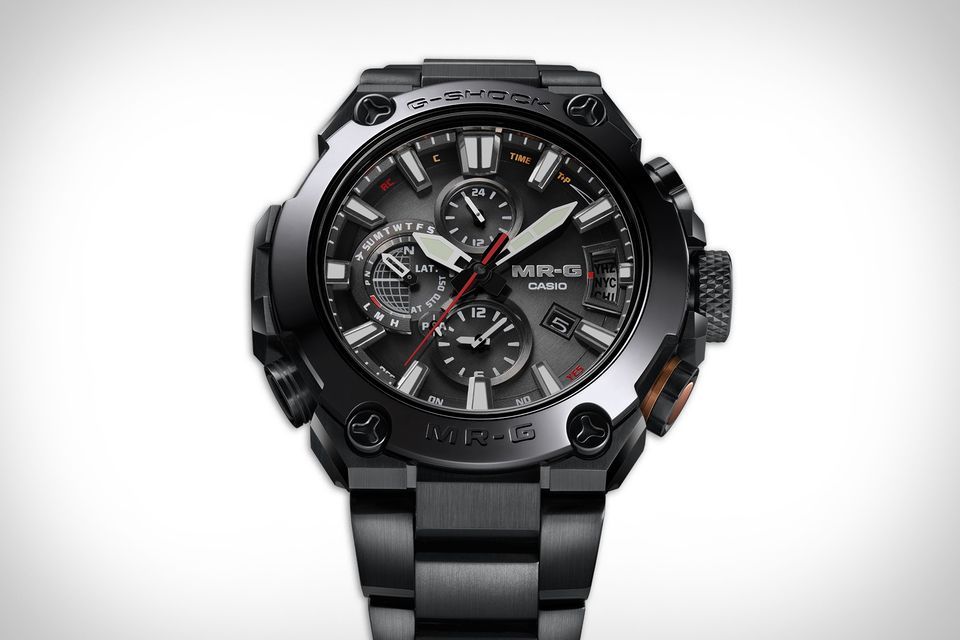 G-Shock Total Black MR-G Watch