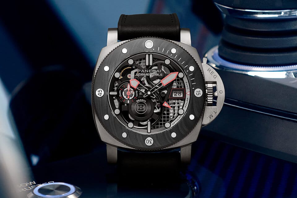 Panerai x Brabus Submersible S Titanio Watch