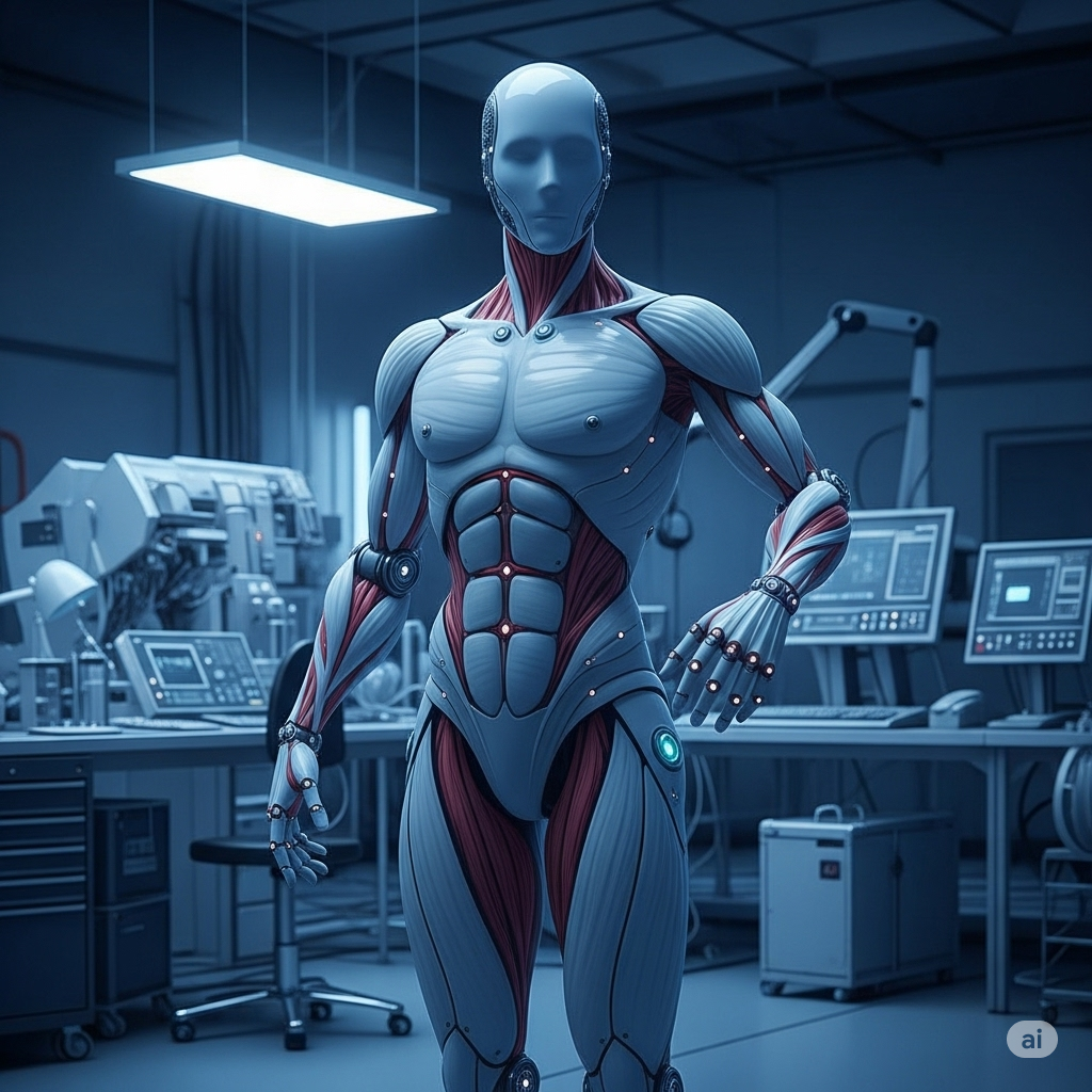 Protoclone Robot Mimics Human Anatomy
