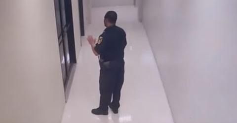 Security Guard Caught Talking to Ghost Patient