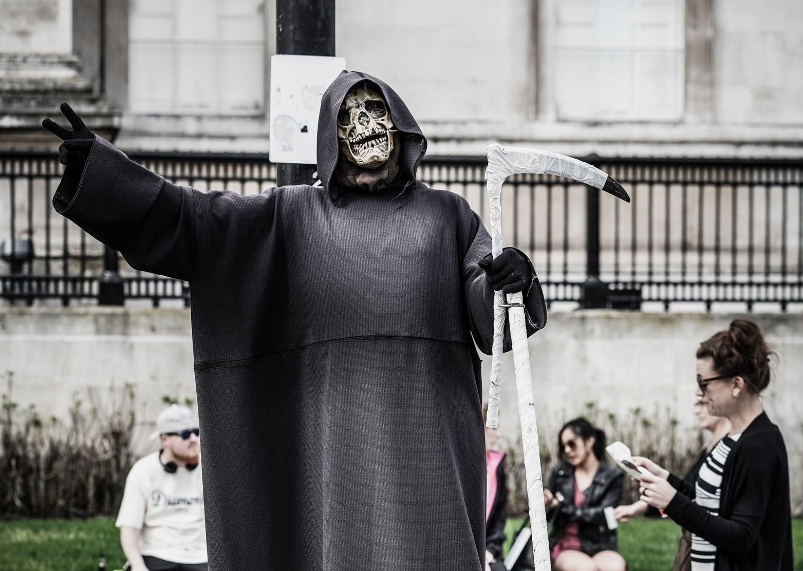 Grim Reaper At Charles's Coronation