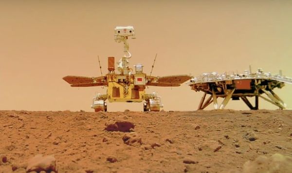 China's Zhurong Rover Finds Signs of Recent Water on Mars