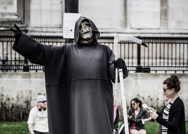 Grim Reaper At Charles's Coronation