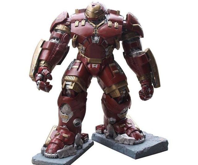 Life-Size Hulk Buster Iron Man Statue