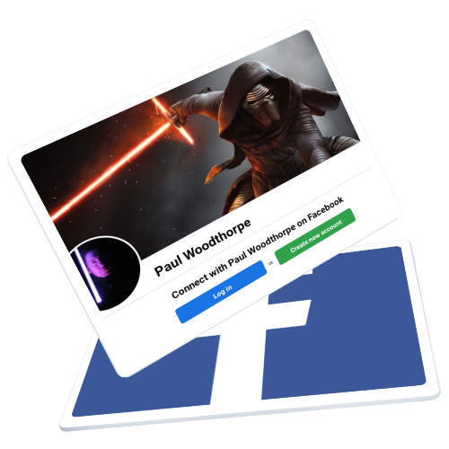 Follow Me On Facebook