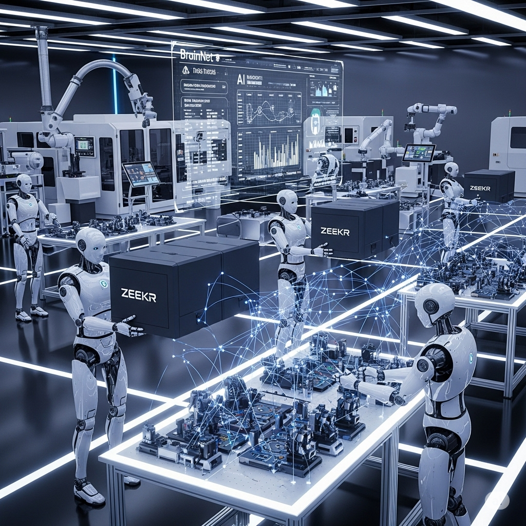 UBTech’s Swarm Intelligence Breakthrough at Zeekr Factory