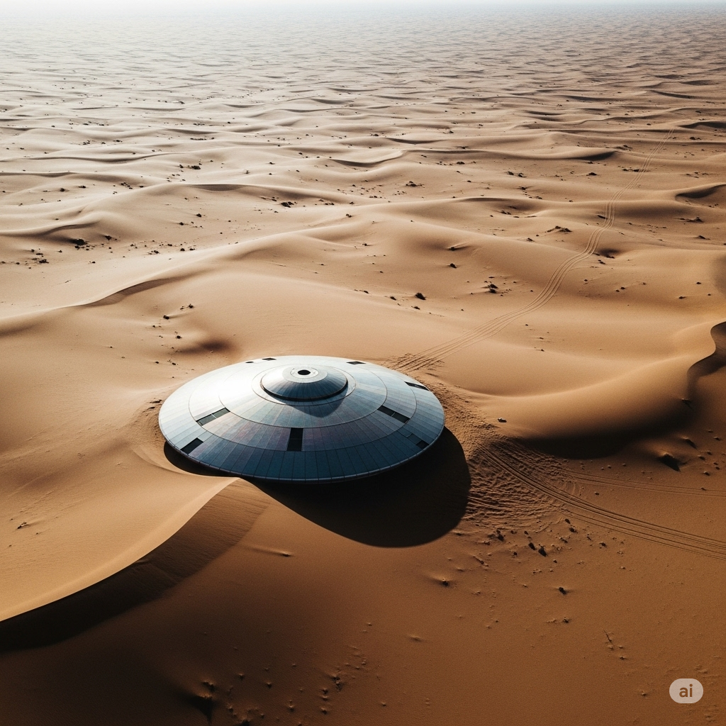 Disc-Shaped Object Found in Sahara on Google Earth
