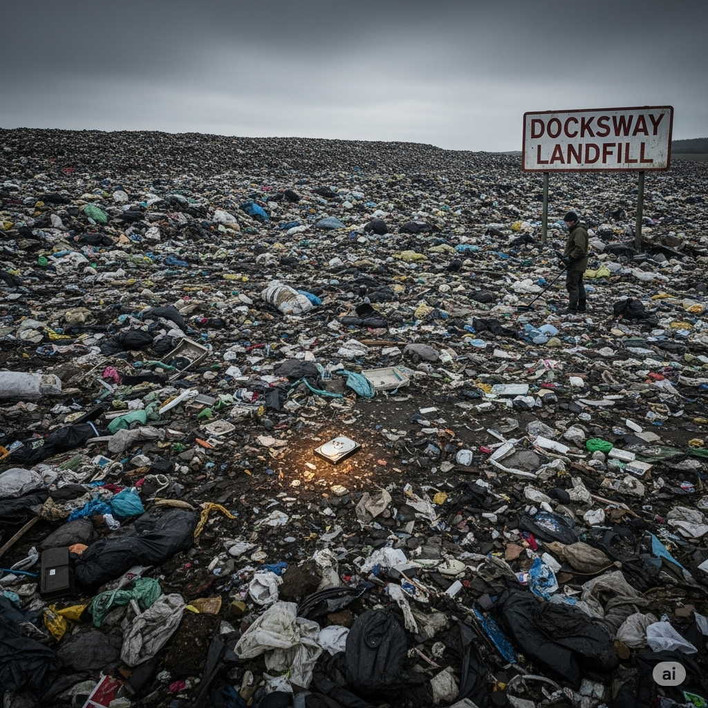 Man Seeks to Buy Landfill for Lost Bitcoin Drive