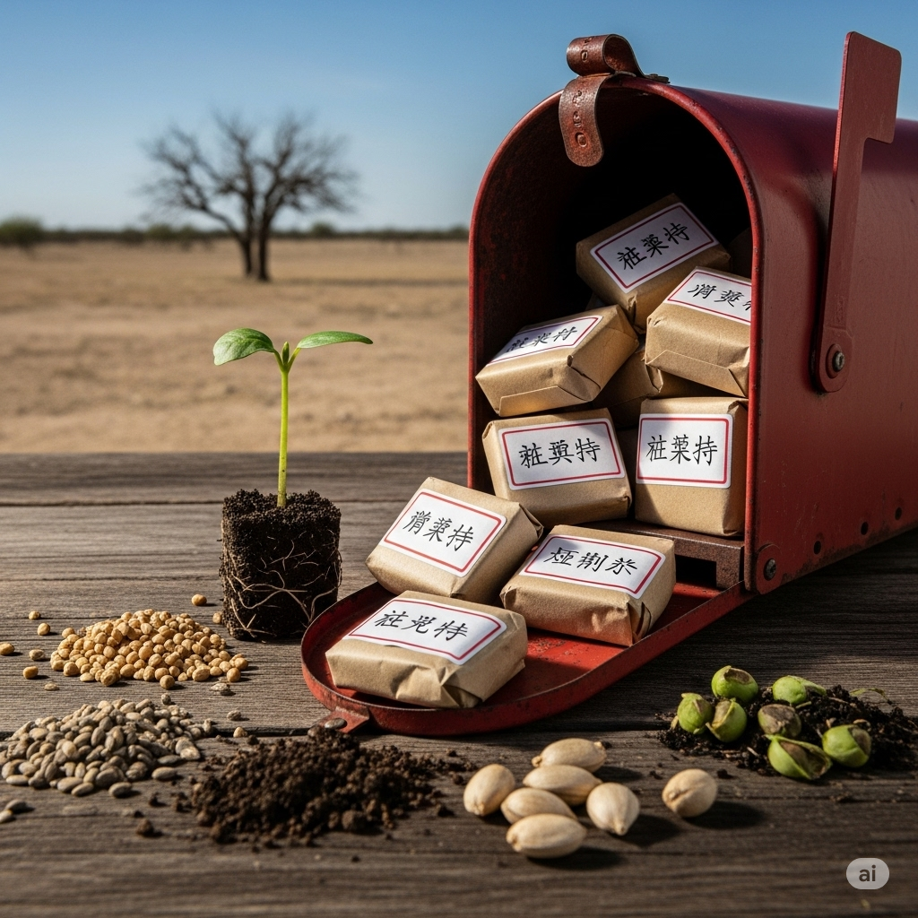 Mystery Seed Packets Sent to Texas from China